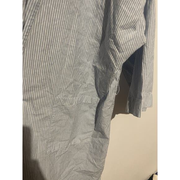 ATELIERS SCARLETTE Kimonour And White Stripe Robe - No Tie - Picture 7 of 8